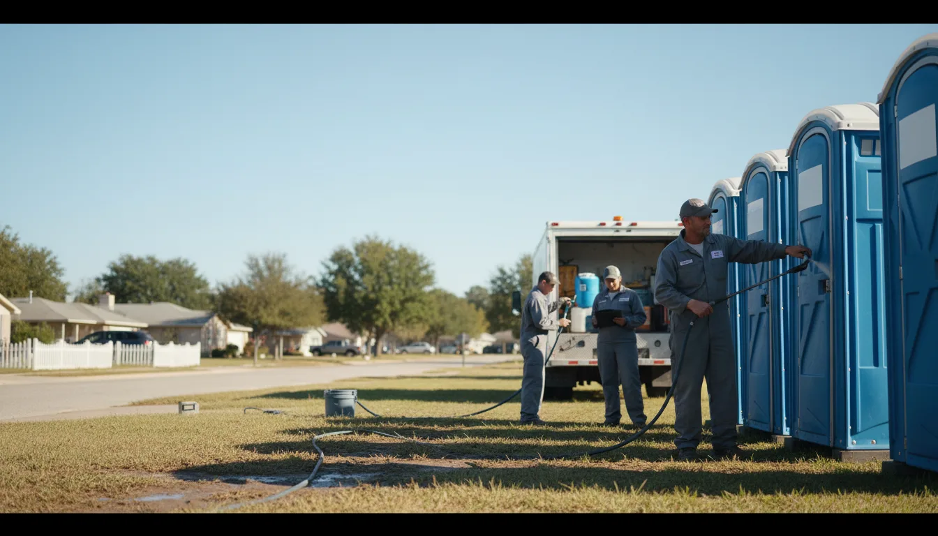 Long-Term Portable Toilet Rental in Michigan near me